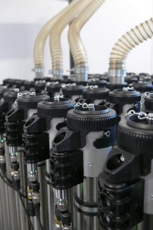 Kupplungsbahnhof mit RFID-Sensorik