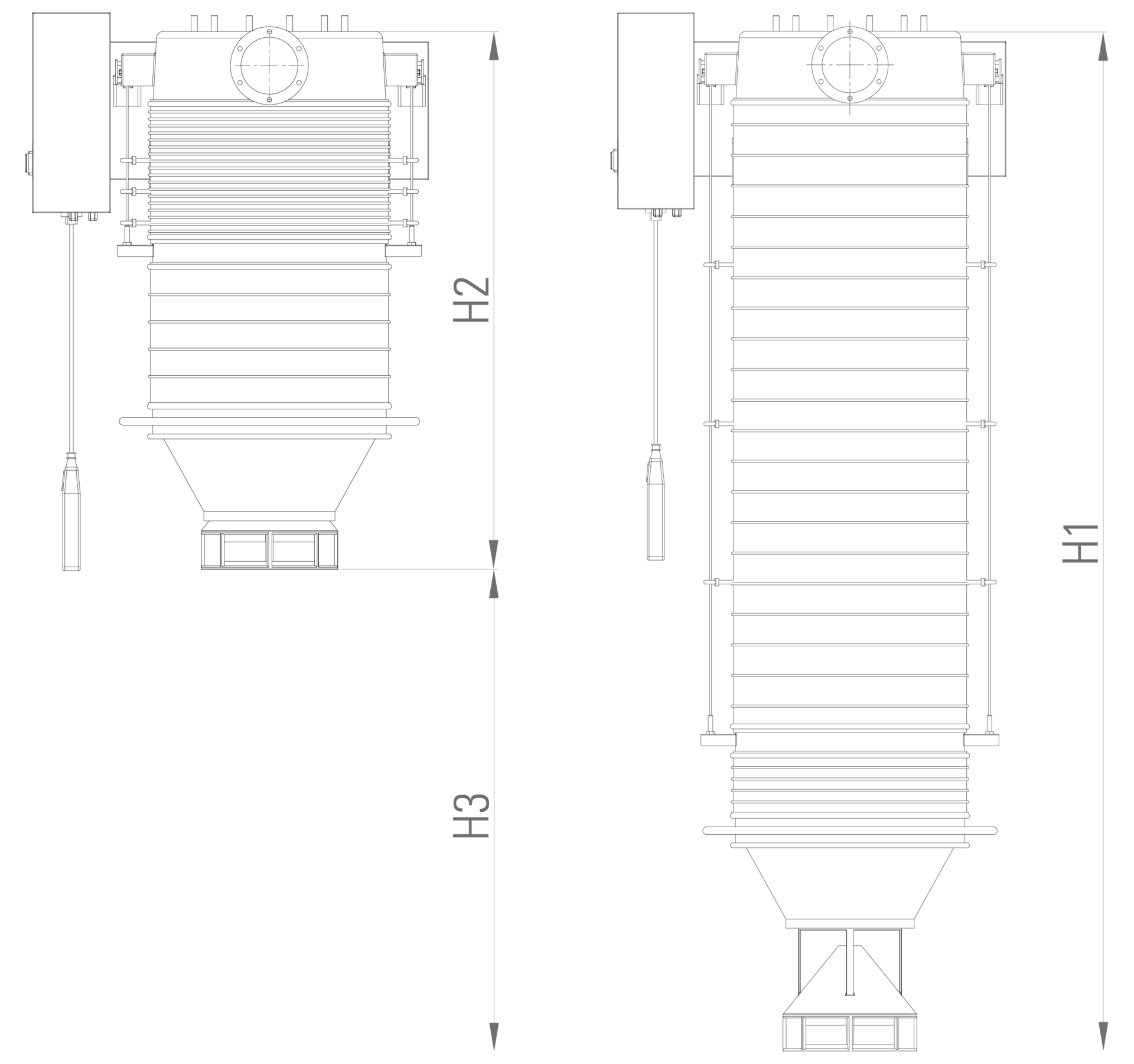 Teleskop-Verladebalg (elektro-motorisch)
