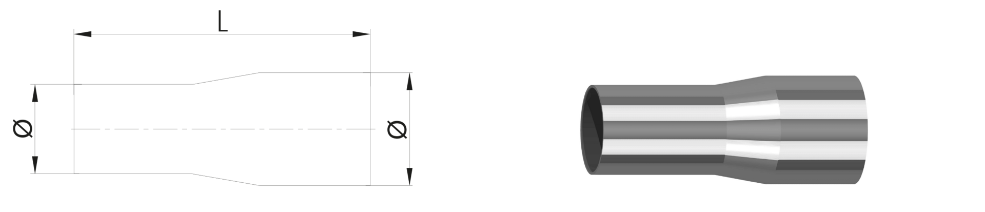 Reduzierung (Edelstahl)