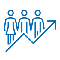 Icon "Entwicklungs- und Aufstiegsmöglichkeiten"