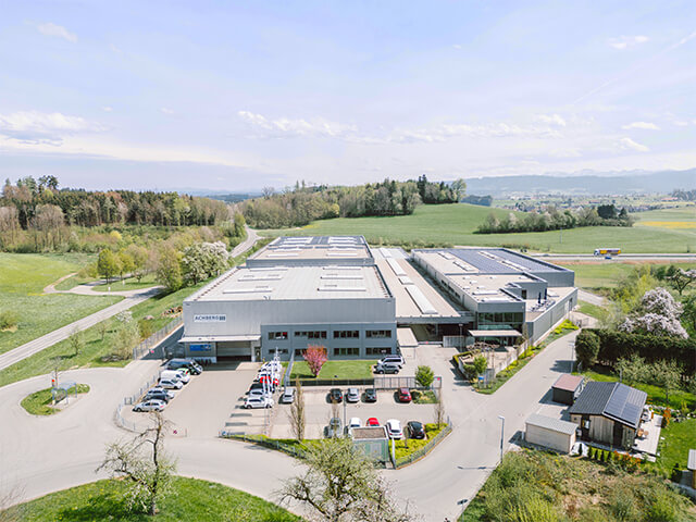 Gebäudeansicht von oben