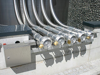 Anschlüsse für Silofahrzeuge