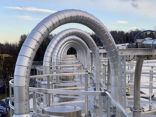 Isolierung für Füllleitungen