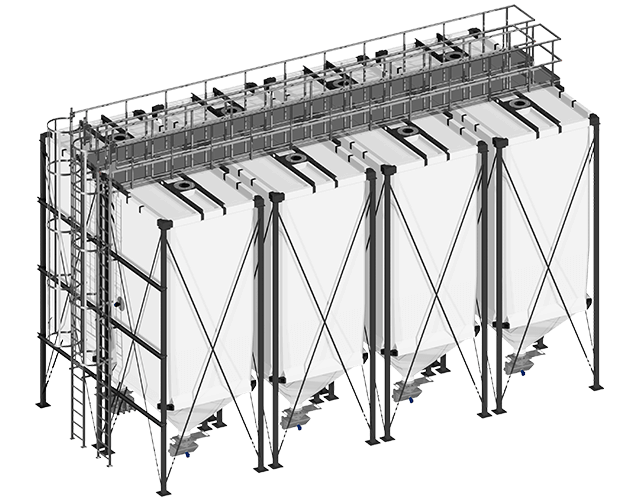 Siloanlage Flexible Silos