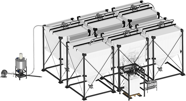 Siloanlage Flexible Silos