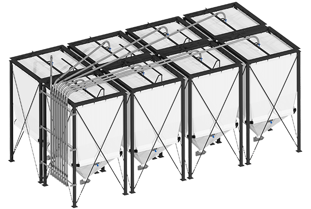 Siloanlage Flexible Silos
