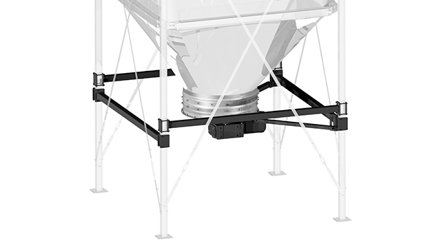 Halterahmen für Rührwerk