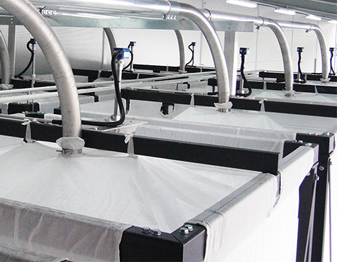 Befüllung von flexiblen Silos Befüllung von flexiblen Silos