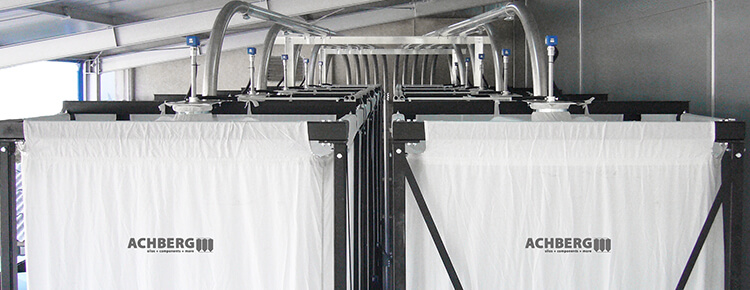 Befüllung von flexiblen Silos Befüllung von flexiblen Silos