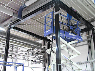 Montaje silo flexible