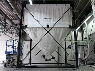 Montaje silo flexible