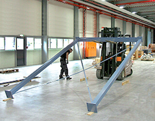 Montaje silo flexible