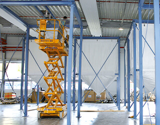 Montaje silo flexible