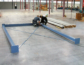 Montaje silo flexible