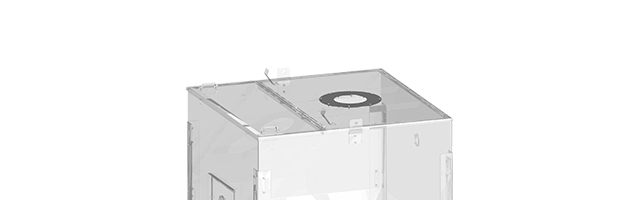 Adapterplatte für Saugfördergerät