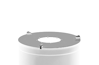 Deckel für Fördergerät