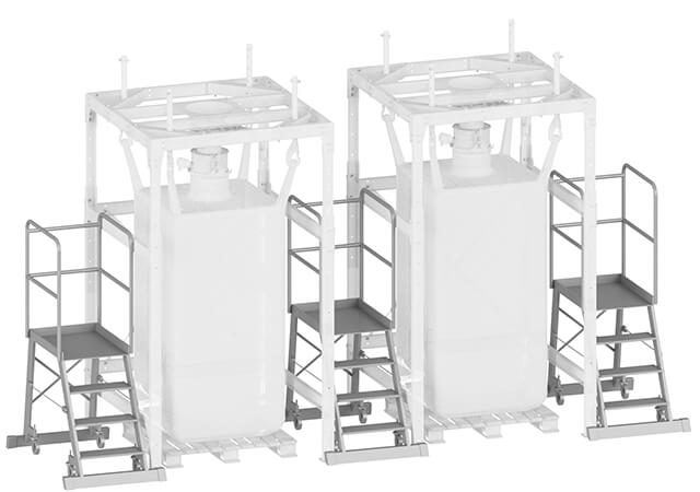 Podesttreppe für Bediener