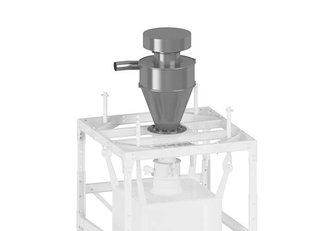 Zyklonabscheider für Granulat