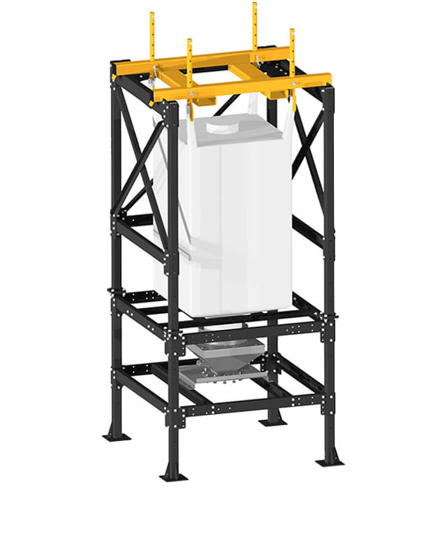 BigBag-Entleerung 60 l für Staplerbetrieb