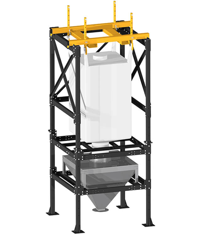 BigBag-Entleerung 600 l für Staplerbetrieb