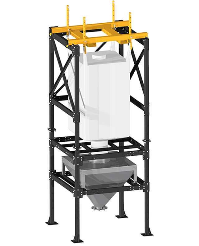 BigBag-Entleerung 600 l für Staplerbetrieb