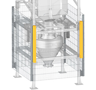 Sicherheitseinrichtung für BigBag