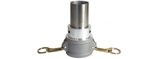 Camlock-Mutterteil "für Schlauch"