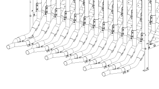Kupplungsbahnhof Eingangsverteiler