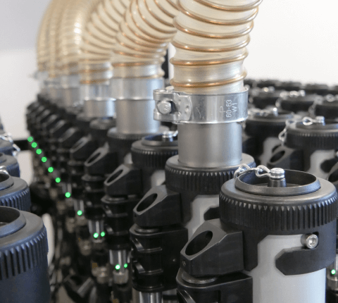 Kupplungsbahnhof mit RFID-Sensorik