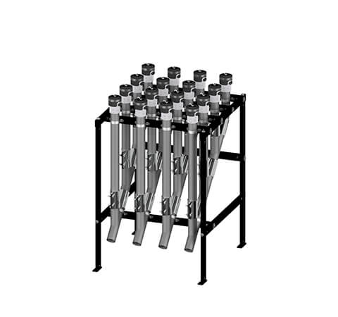 4 Verteiler mit 4 Abgängen