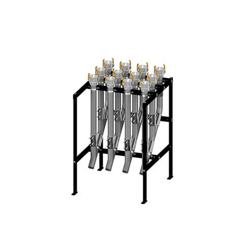 4 Verteiler mit 3 Abgängen