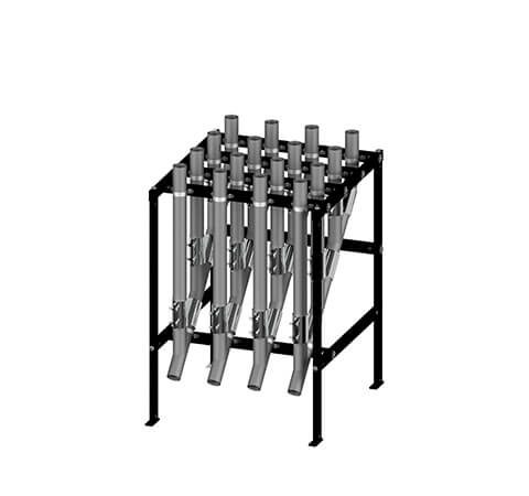 4 Verteiler mit 4 Abgängen