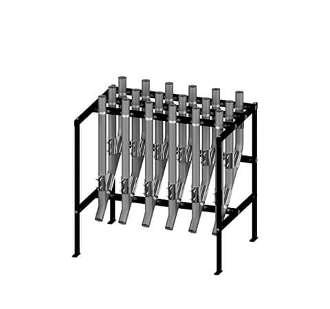 6 Verteiler mit 3 Abgängen