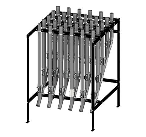 6 Verteiler mit 5 Abgängen