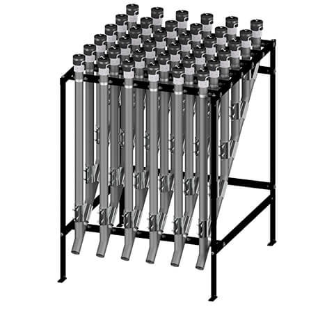 6 Verteiler mit 6 Abgängen