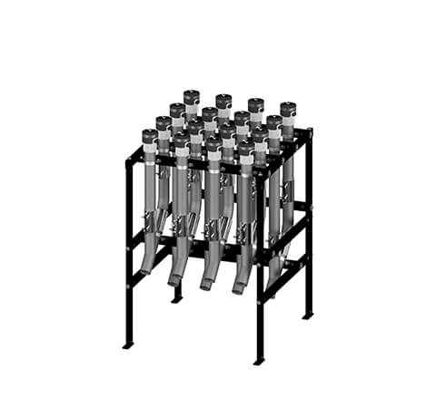 8 Verteiler mit 2 Abgängen