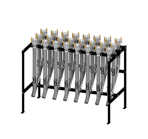 8 Verteiler mit 3 Abgängen