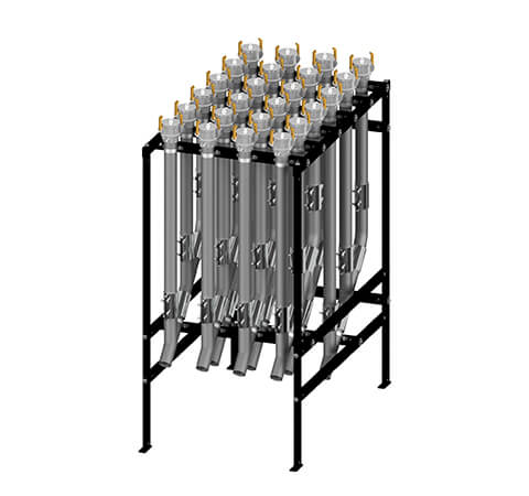 8 Verteiler mit 3 Abgängen