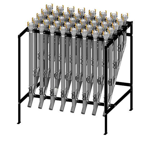8 Verteiler mit 5 Abgängen
