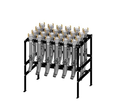 12 Verteiler mit 2 Abgängen