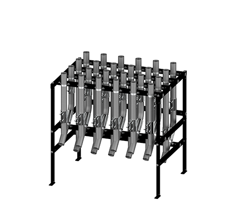 12 Verteiler mit 2 Abgängen