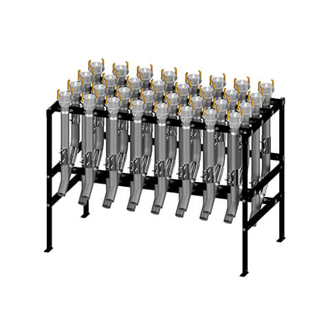 16 Verteiler mit 2 Abgängen