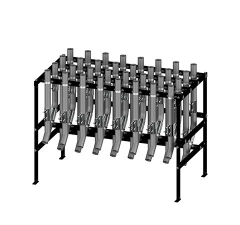 16 Verteiler mit 2 Abgängen