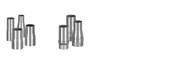 Reduzierungen und Anschraubstutzen