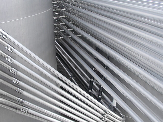 Aluminium Rohrleitungen