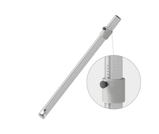 Sauglanzen mit Sauglufteinstellung "1B"