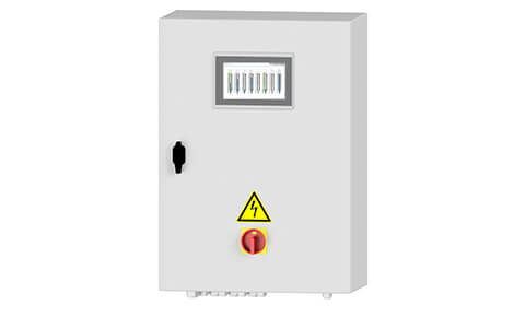 Steuerung "Silo" mit Touchpanel