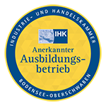 Label "IHK Ausbildungsbetrieb"