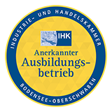 Label IHK Ausbildungsbetrieb Label IHK Ausbildungsbetrieb
